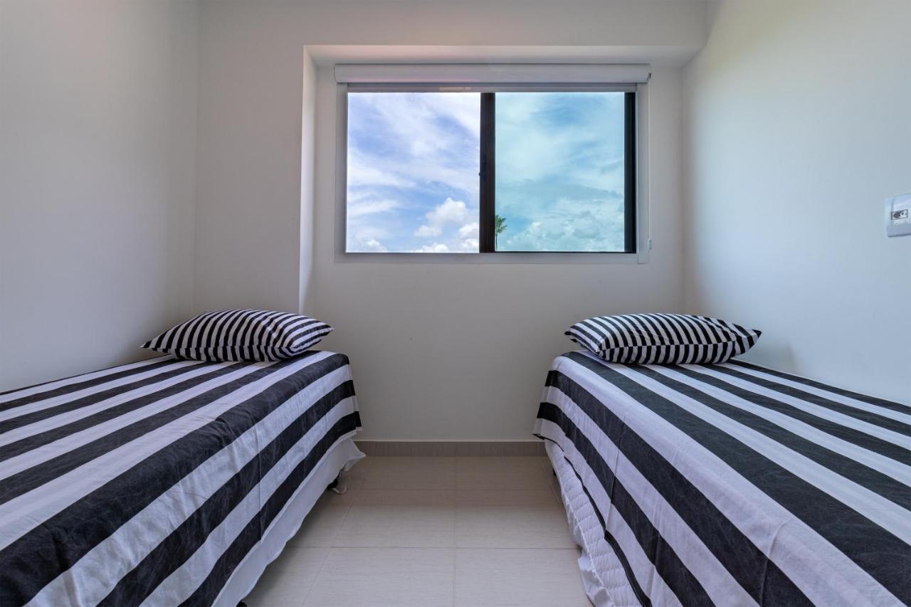Cupe Beach Lving Apt Frente Piscina 3 Quartos Porto de Galinhas Bagian luar foto